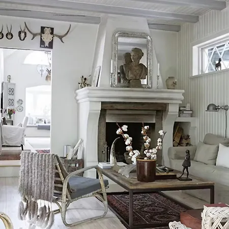 Elegant Romantic Style In Wooden Summer House Near * Hornbæk